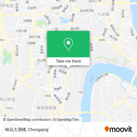 钢花大酒楼 map