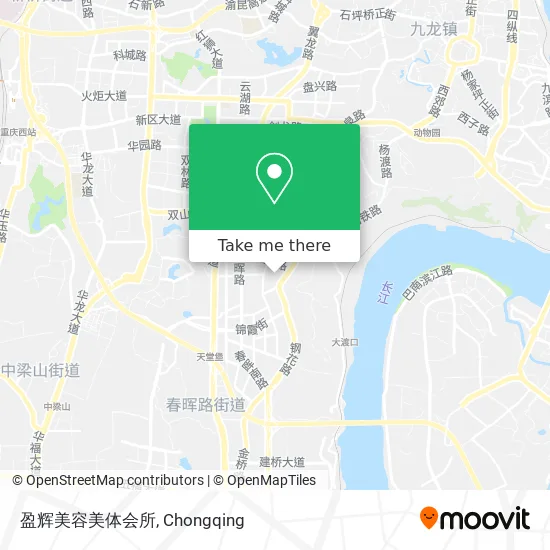 盈辉美容美体会所 map