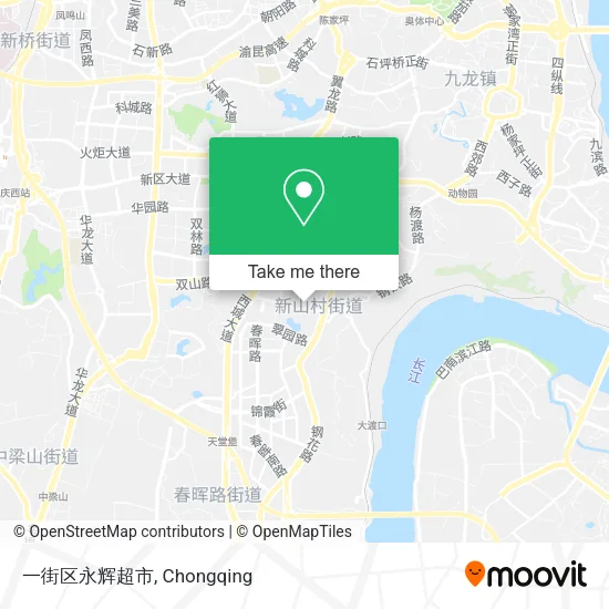 一街区永辉超市 map