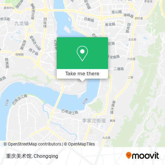 重庆美术馆 map