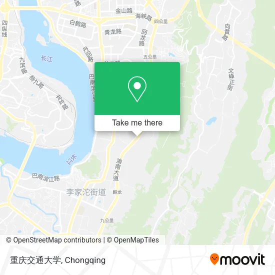 重庆交通大学 map