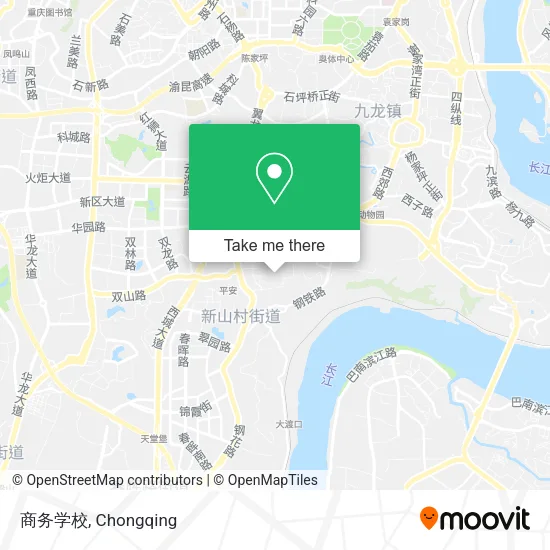 商务学校 map