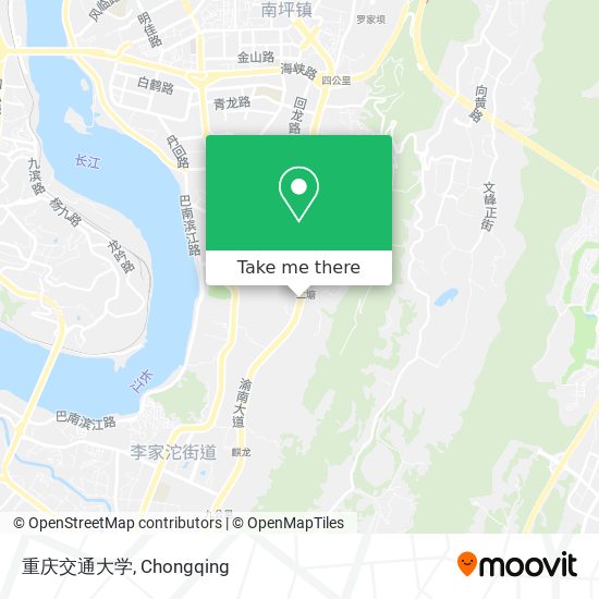 重庆交通大学 map