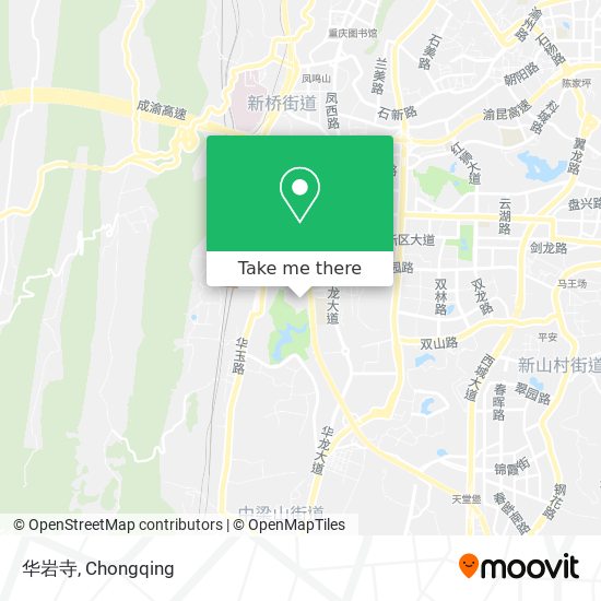 华岩寺 map