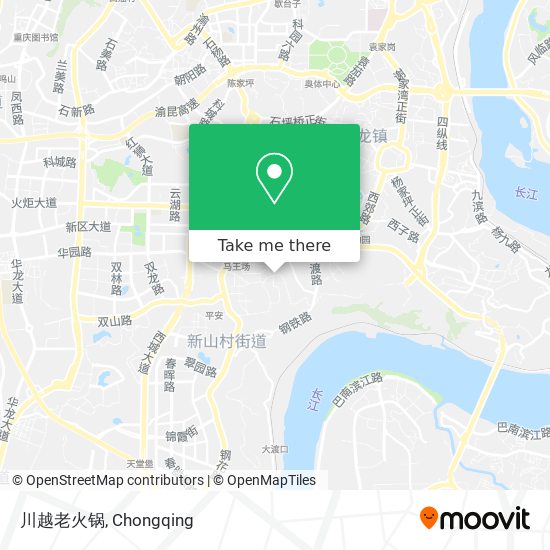 川越老火锅 map