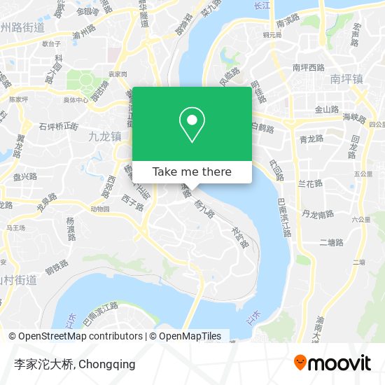 李家沱大桥 map