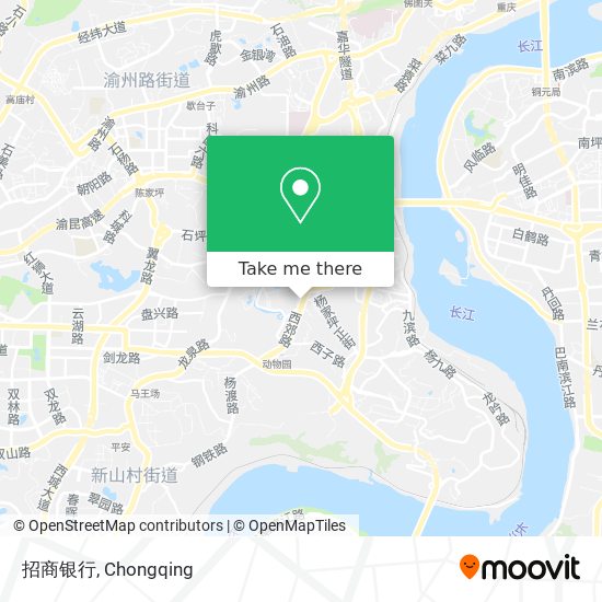招商银行 map