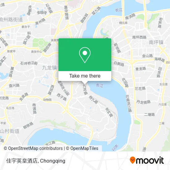 佳宇英皇酒店 map