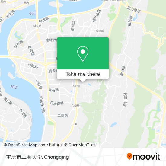 重庆市工商大学 map
