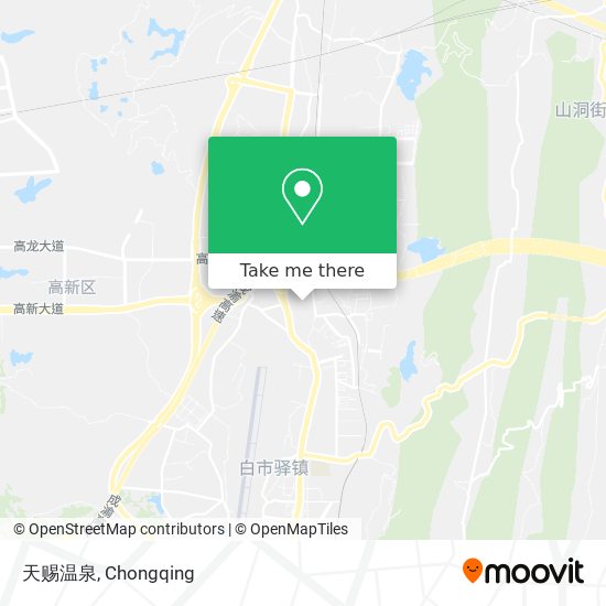 天赐温泉 map