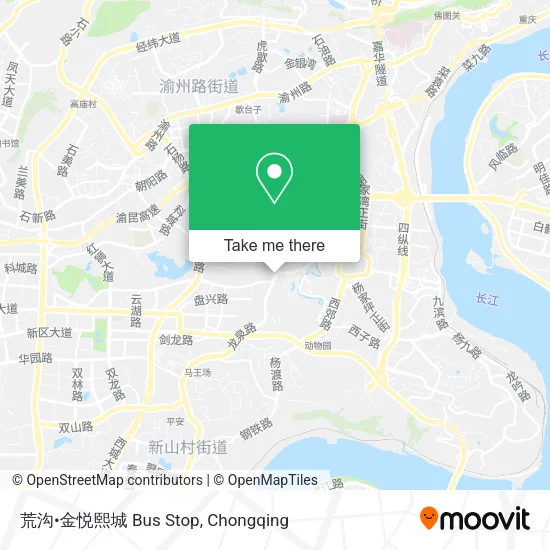 荒沟•金悦熙城 Bus Stop map
