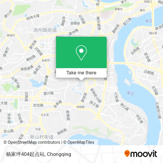杨家坪404起点站 map