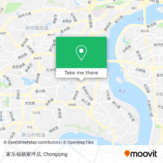 家乐福杨家坪店 map
