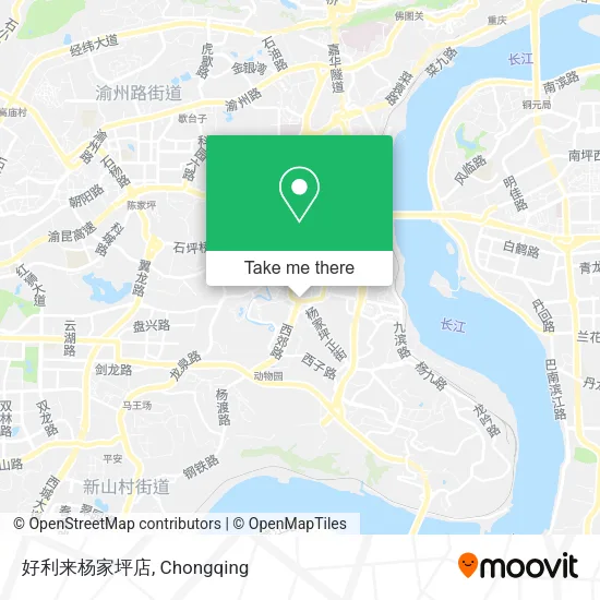 好利来杨家坪店 map