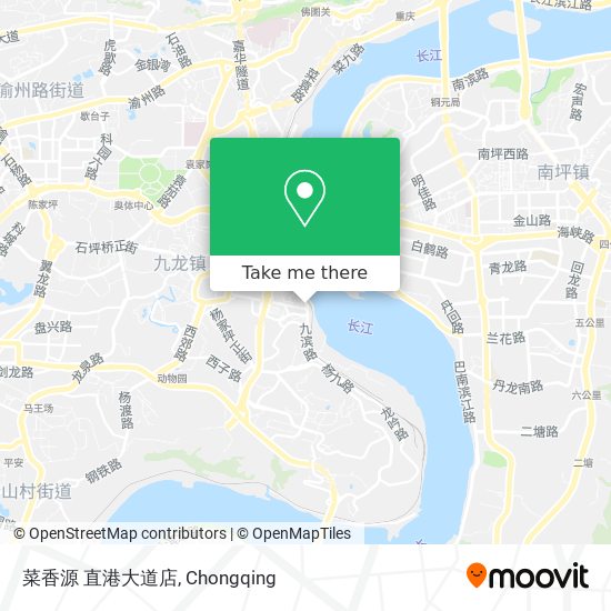 菜香源 直港大道店 map