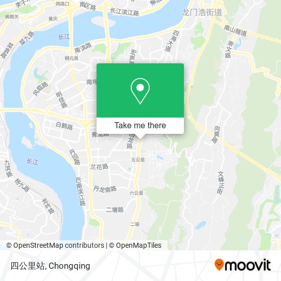 四公里站 map