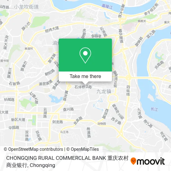 CHONGQING RURAL COMMERCLAL BANK 重庆农村商业银行 map