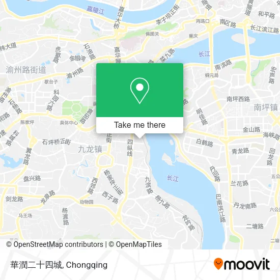 華潤二十四城 map