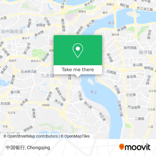 中国银行 map