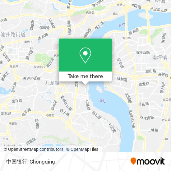 中国银行 map