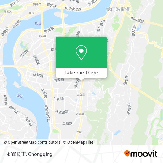 永辉超市 map