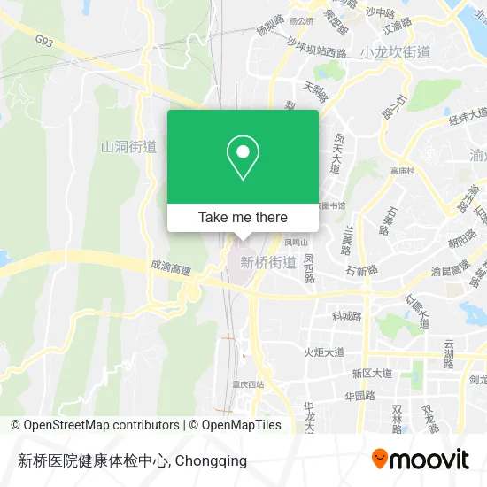 新桥医院健康体检中心 map