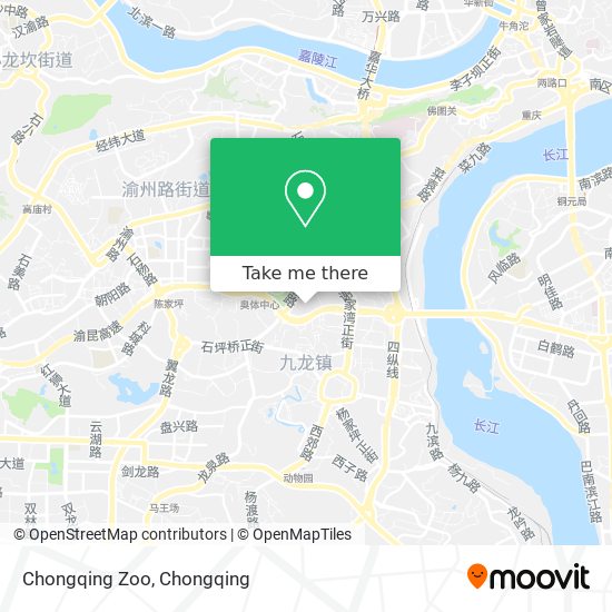 Chongqing Zoo map
