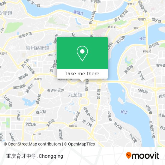 重庆育才中学 map
