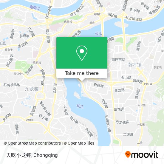 去吃小龙虾 map