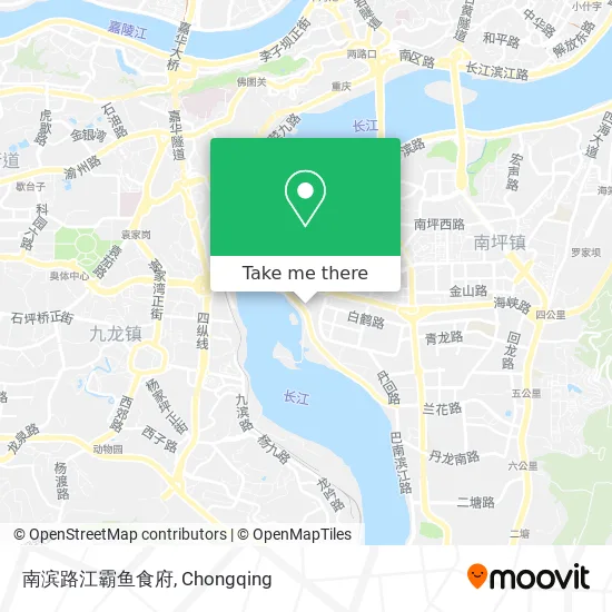 南滨路江霸鱼食府 map