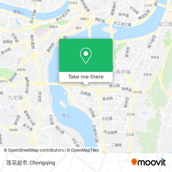 莲花超市 map
