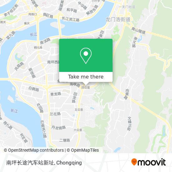 南坪长途汽车站新址 map