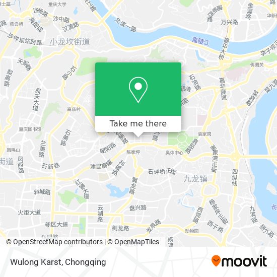 Wulong Karst map