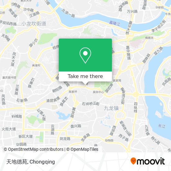 天地德苑 map