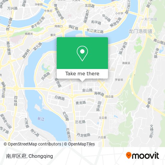 南岸区府 map