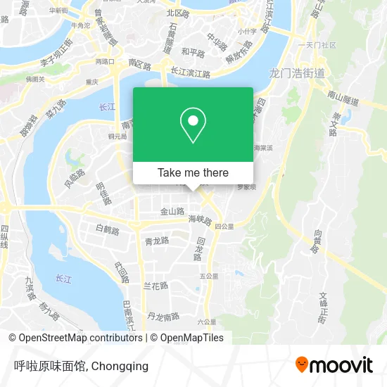 呼啦原味面馆 map