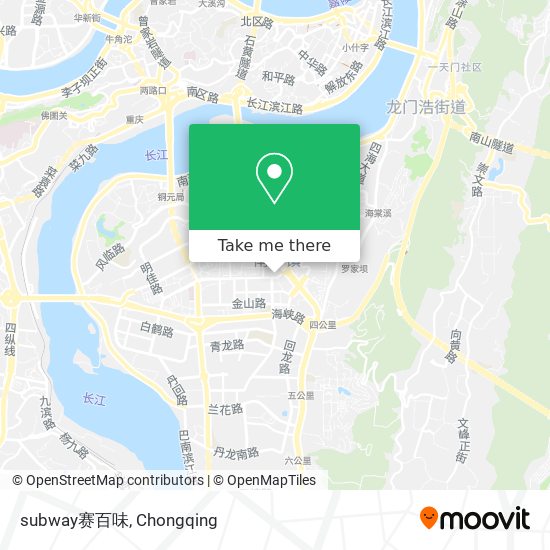 subway赛百味 map