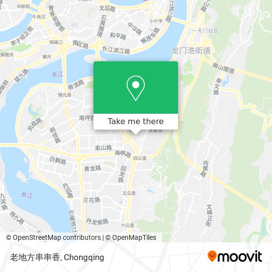 老地方串串香 map
