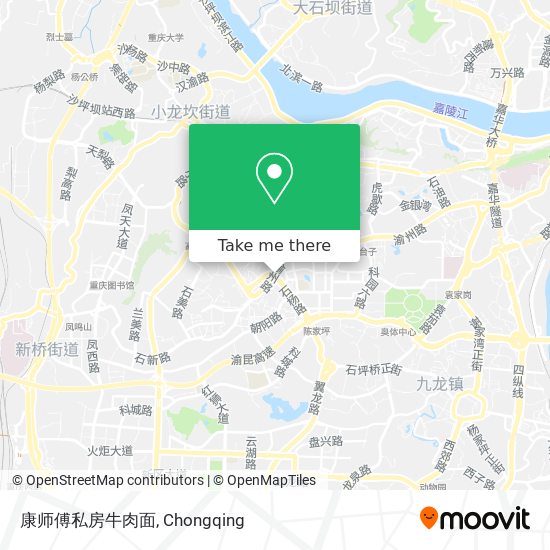 康师傅私房牛肉面 map