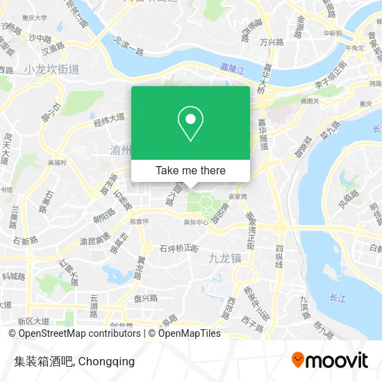 集装箱酒吧 map