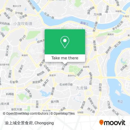 渝上城全景食府 map
