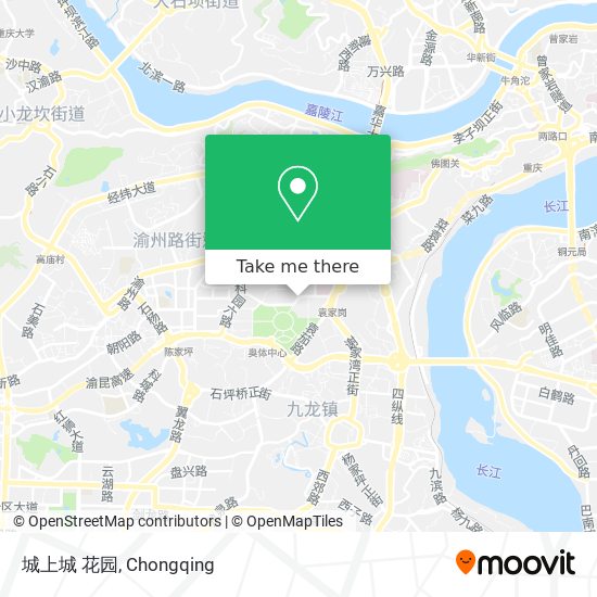 城上城 花园 map
