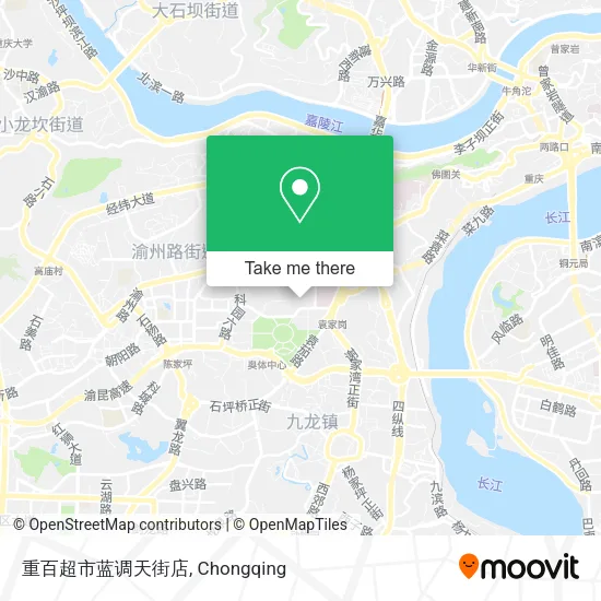 重百超市蓝调天街店 map