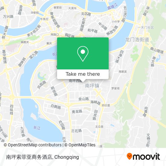 南坪索菲亚商务酒店 map