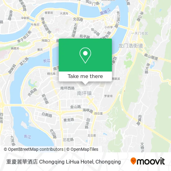 重慶麗華酒店 Chongqing LiHua Hotel map