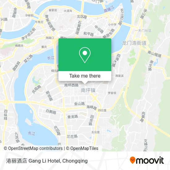 港丽酒店 Gang Li Hotel map