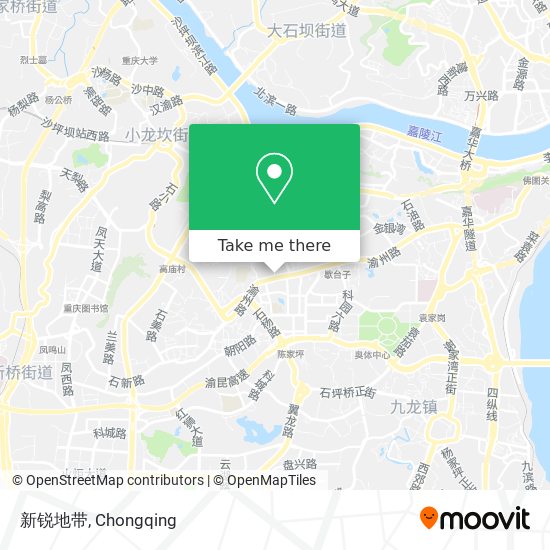 新锐地带 map