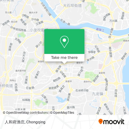 人和府渔庄 map