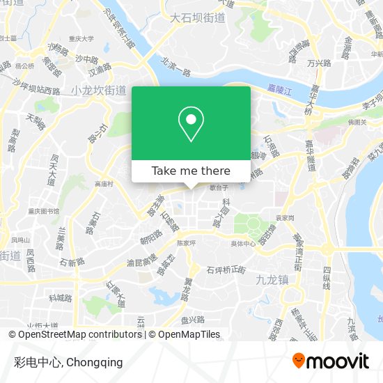 彩电中心 map