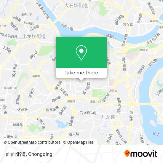 面面粥道 map